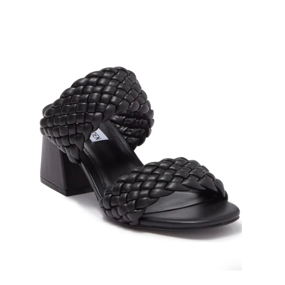 Steve Madden-Daphnee Braided Block Heel Sandal